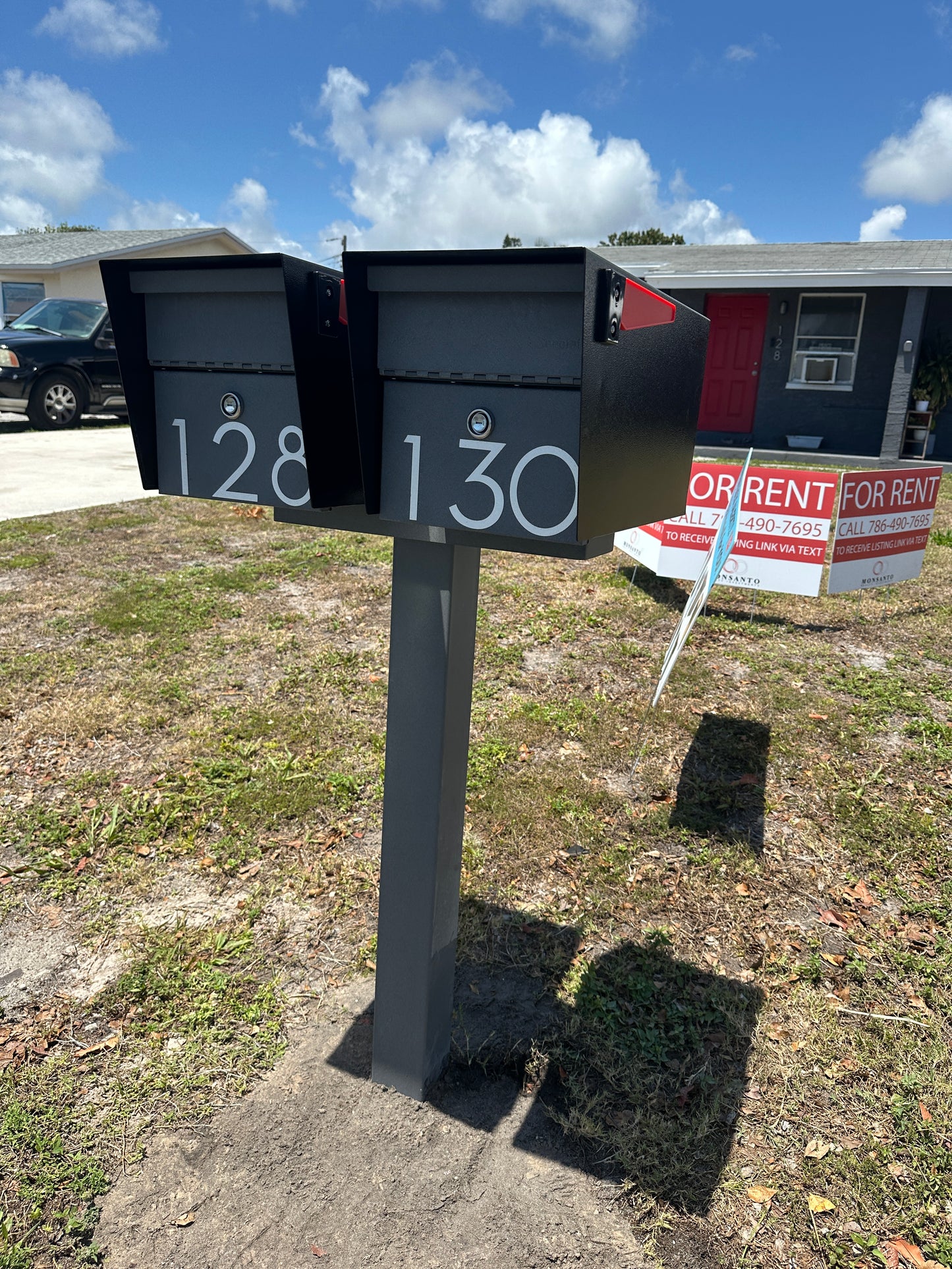 Flat Adhesive House Numbers