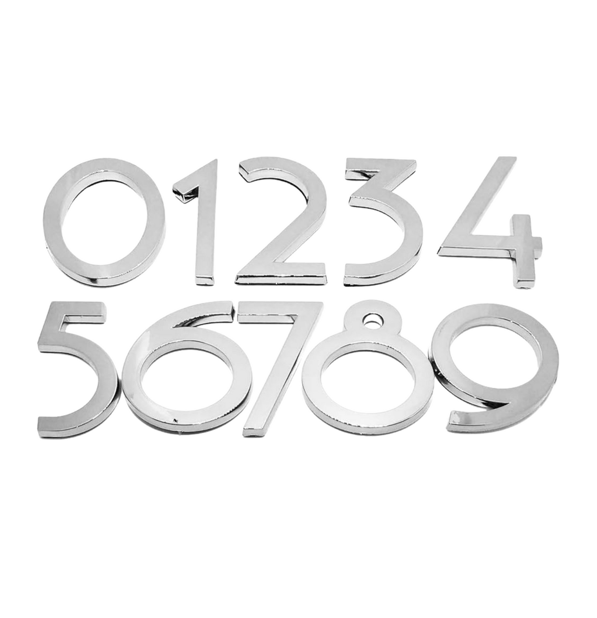 3D Adhesive House Numbers
