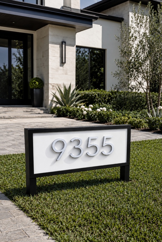 House Number Plaque