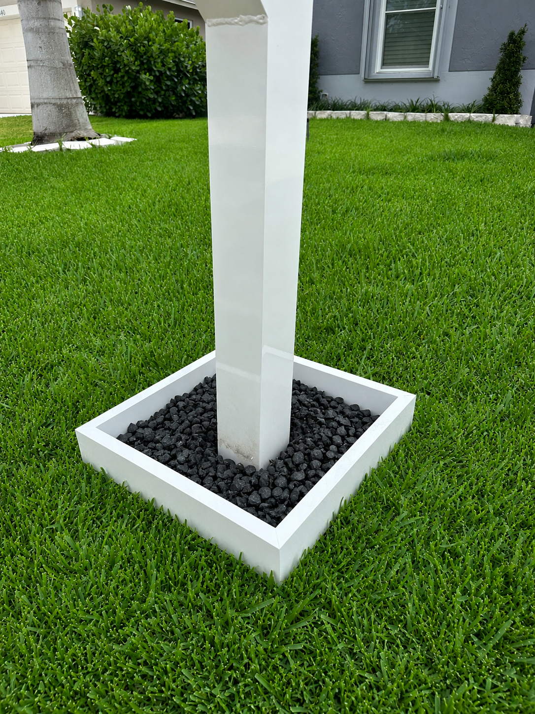 Mailbox Base Box Post-Mounted