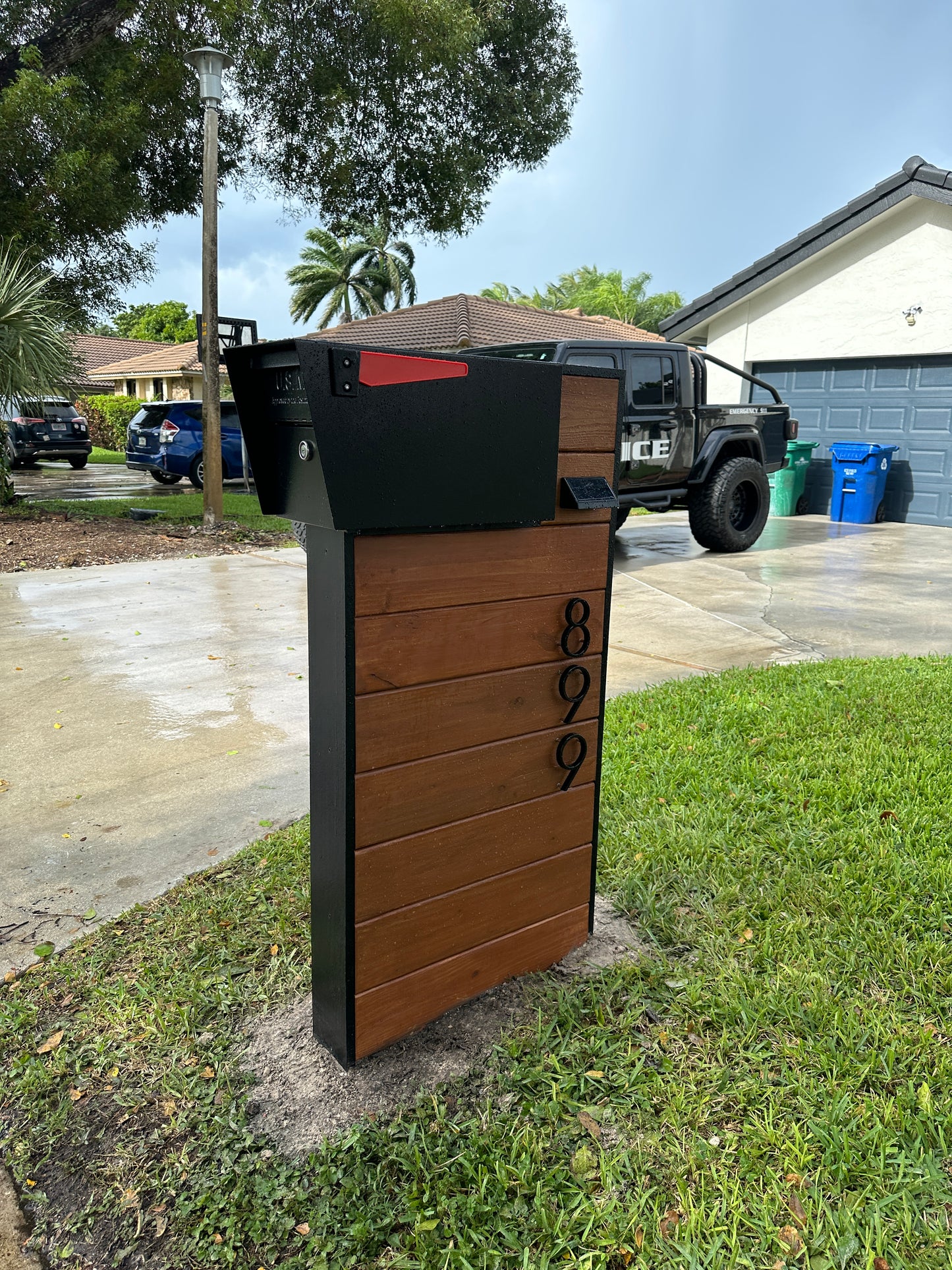 Stained Thumb Pine