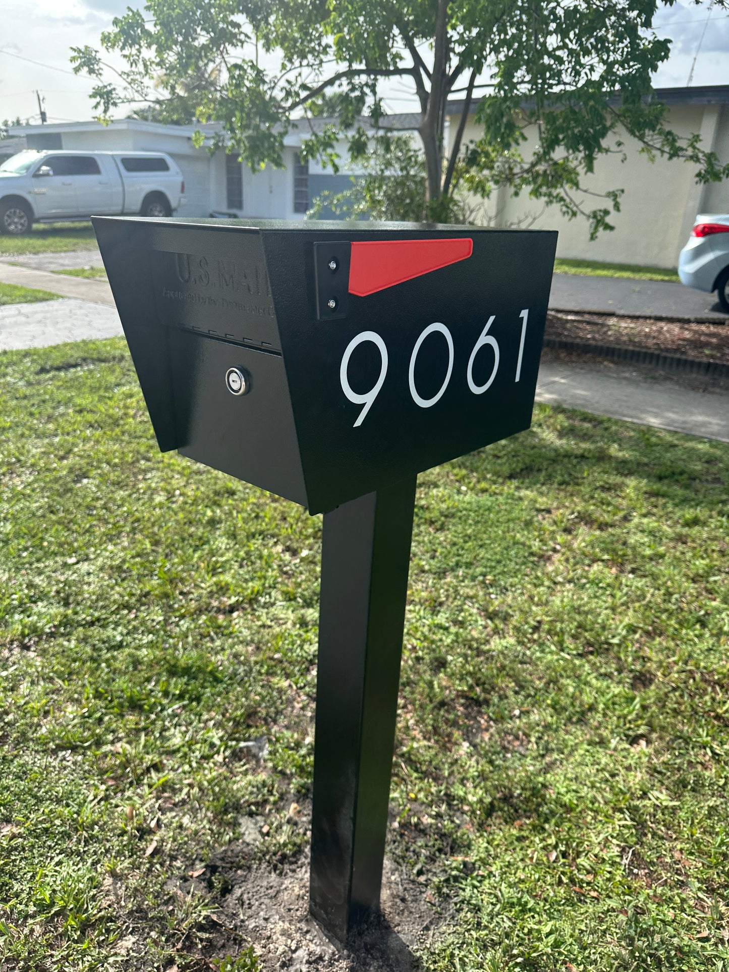 Flat Adhesive House Numbers