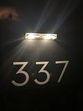 Solar Mailbox Number LED Light