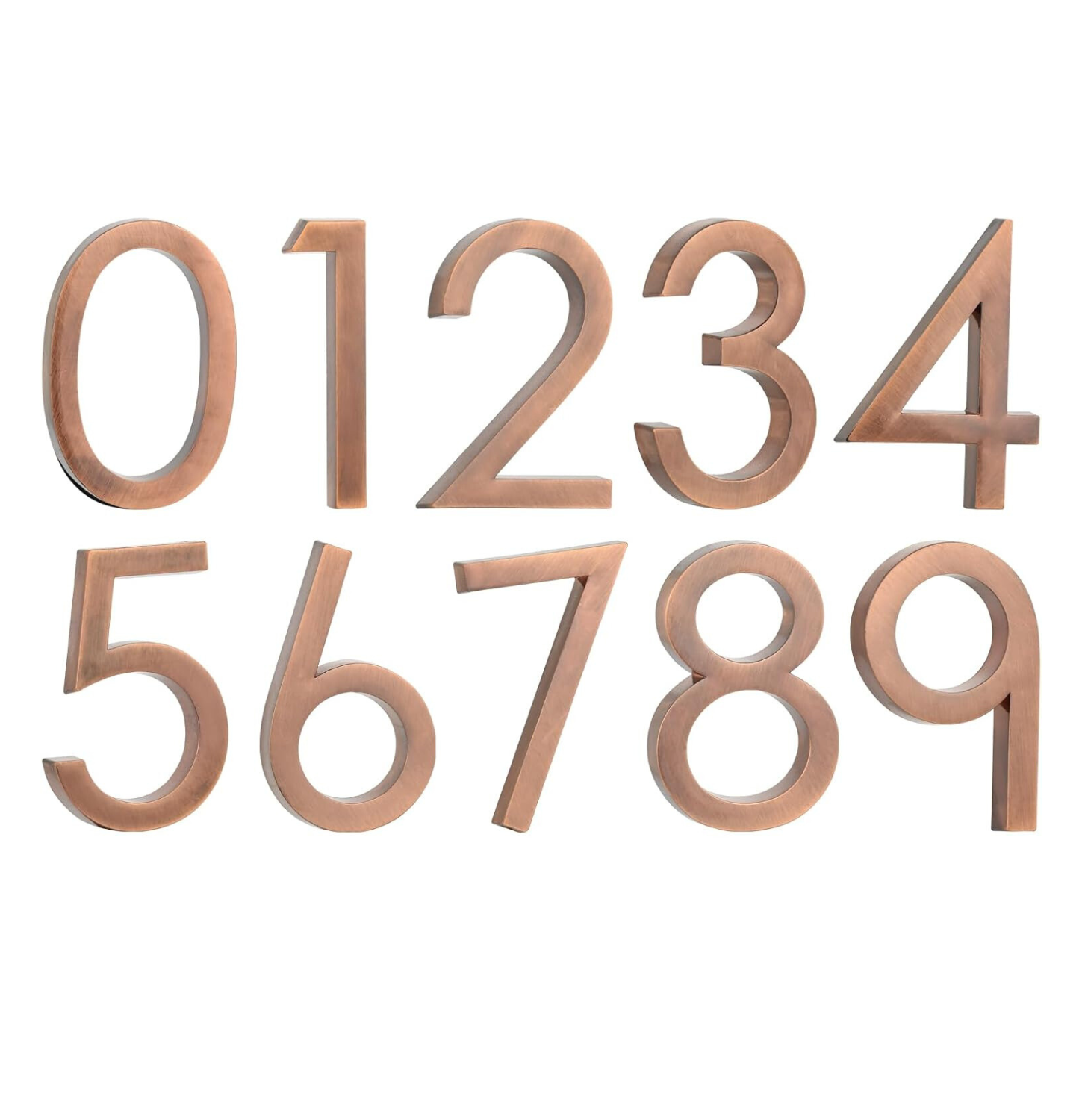 3D Adhesive House Numbers