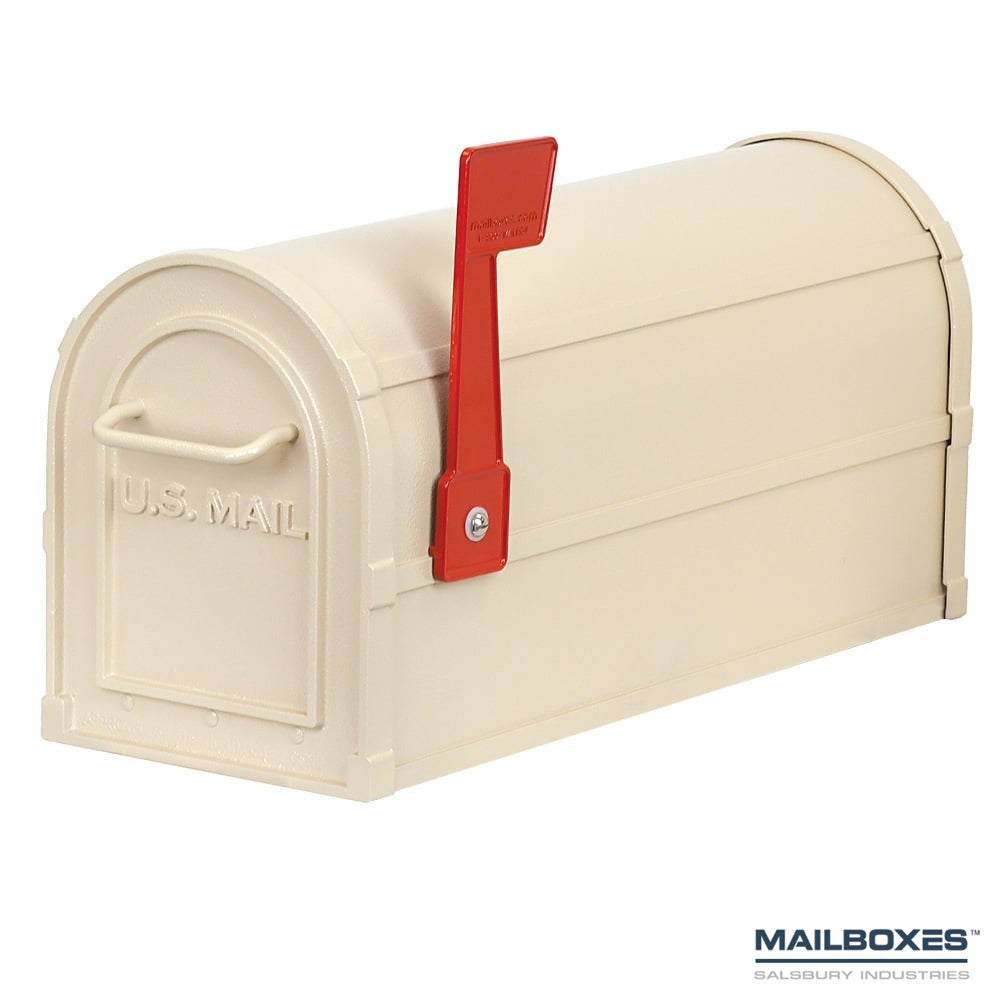 Sandstone mailbox — manufacturer component photo