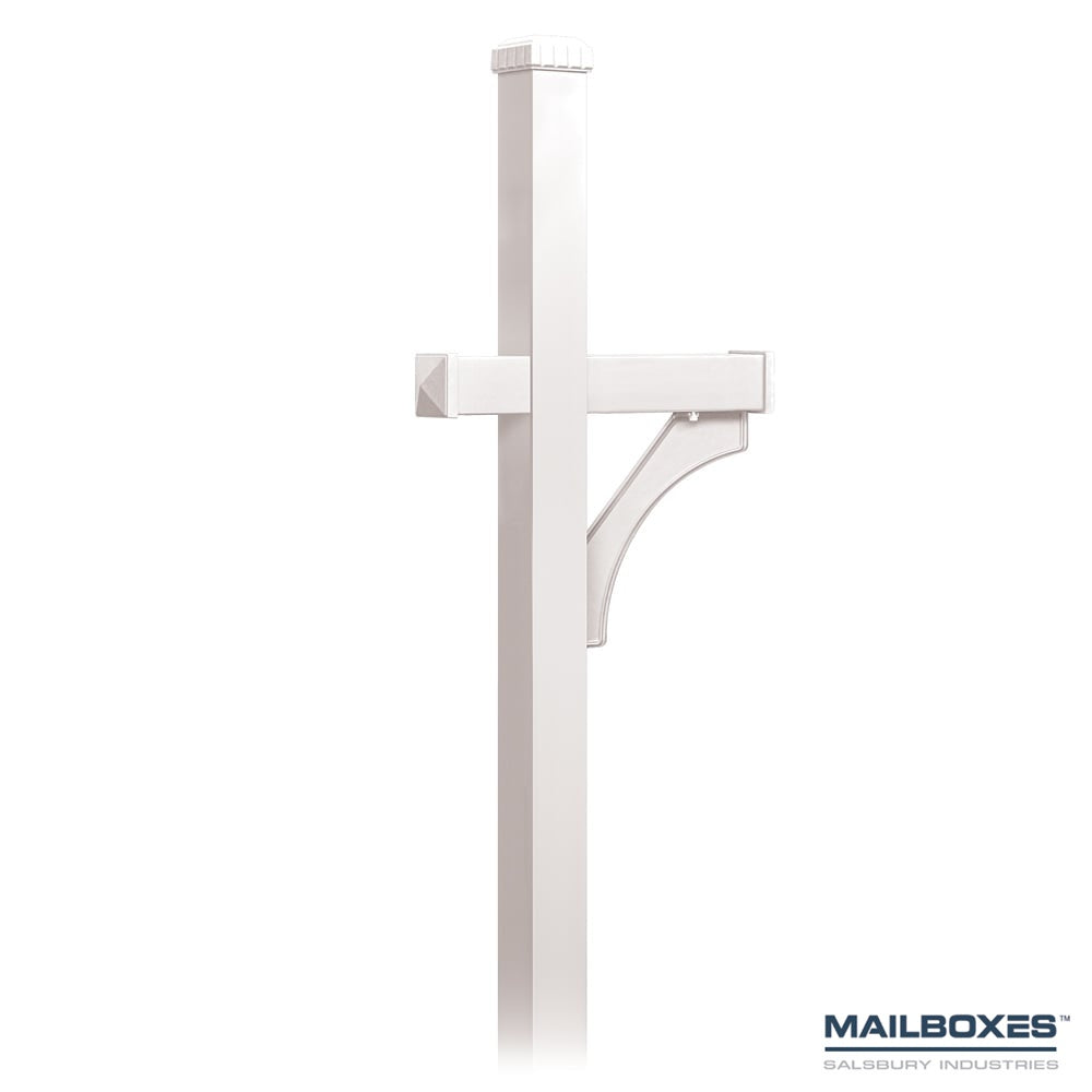 White post — manufacturer component photo