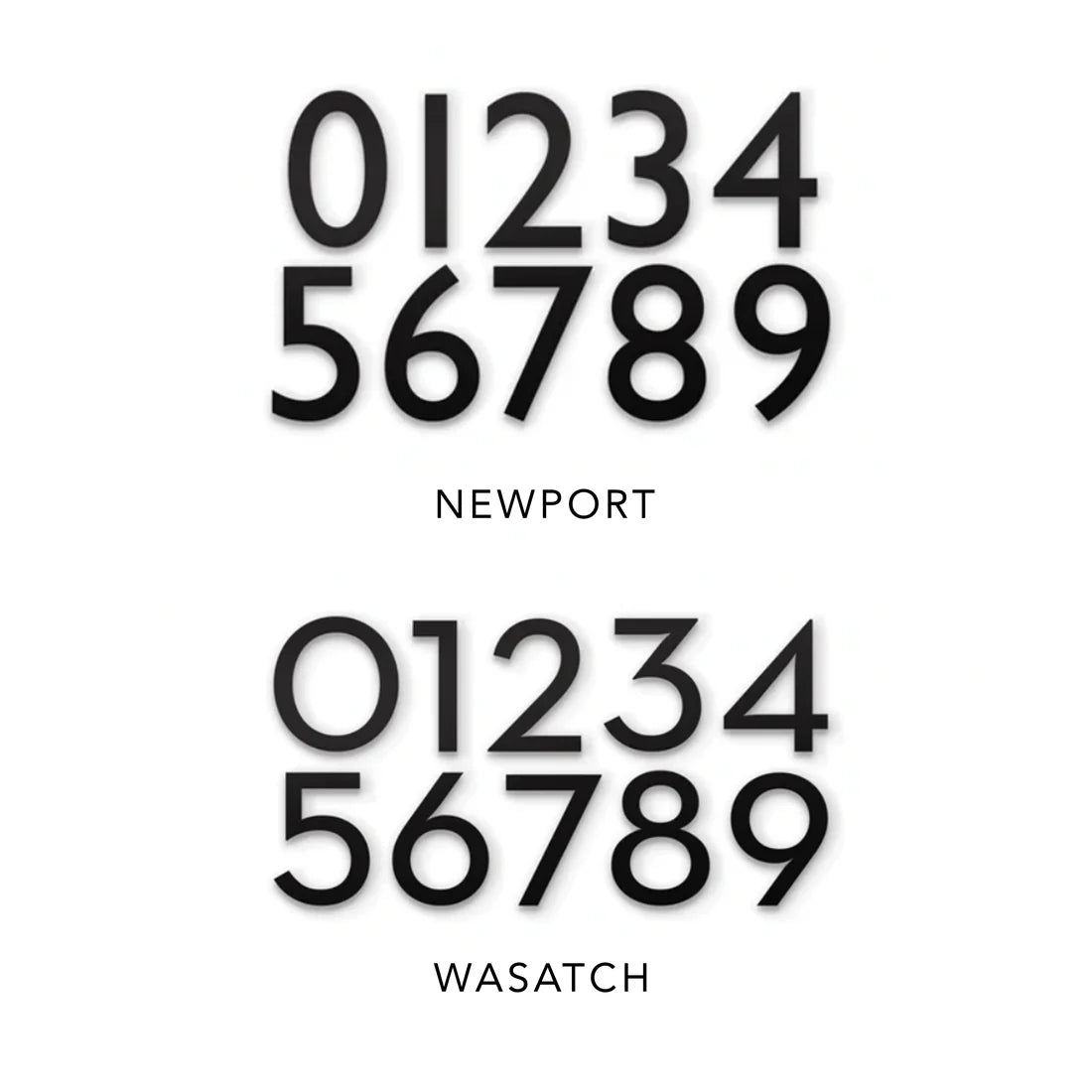 Magnetic House Numbers