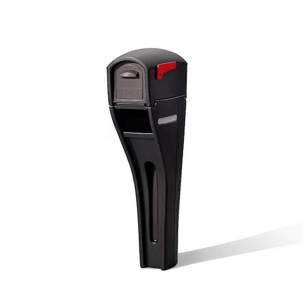 Step2 MailMaster Streamline mailbox and post cover in black