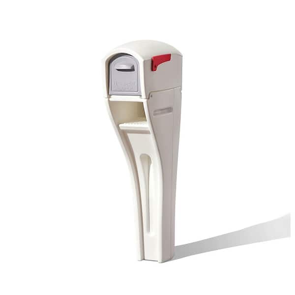 Step2 MailMaster Streamline mailbox and post cover in Classic White
